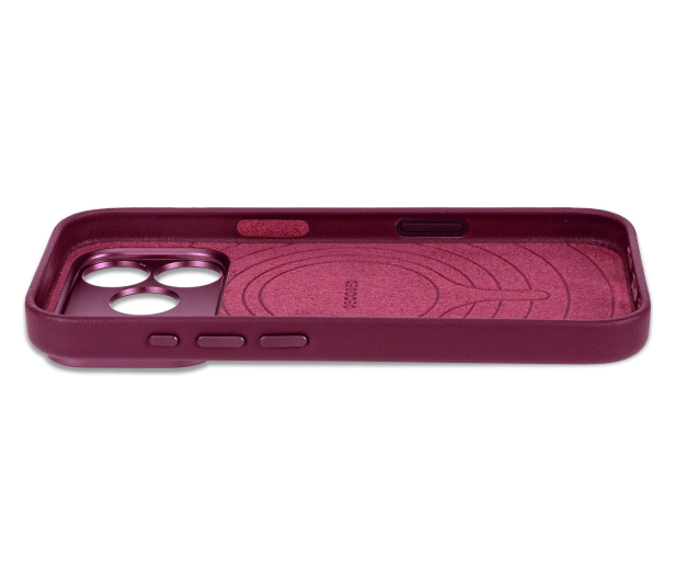 Decoded Leather Backcover do iPhone 18 Pro MagSafe (aubergine) - 1586668 - zdjęcie 4